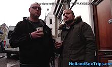 HD-video af en hollandsk prostitueret, der giver oral nydelse i høje hæle
