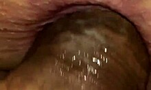 Horny한 여자친구가 집에서 만든 비디오에서 강렬한 아날 섹스와 얼굴에 사정을 즐긴다