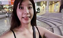 Petualangan anal liar pacar Asia di Vegas