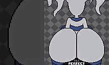 Gadis anime yang berisi dengan pantat besar turun dan kotor dalam adegan GFsex yang panas