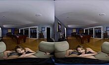 Flickvän suger en hård kuk i POV HD-porrvideo