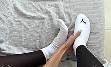 Amateur Amélie Leis POV Nylon Orgasm