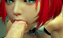 빨간 머리 MILF가 3D 헨타이 게임에서 잘 발달한 파트너와 아날 섹스를 즐긴다