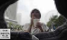 Japansk amatør trekant med barmfagre kæreste og hjemmelavet ansigtsbehandling