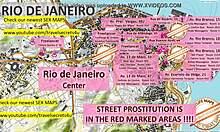 خريطة الجنس في ريو دي جانيرو مع مشاهد للمراهقين والبغايا