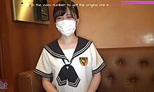Una donna giapponese viene scopata in un video amatoriale