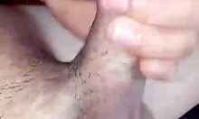 Solo girl with small tits masturbates in this video