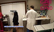 Home video of Asian girlfriend's pussy getting examined in hospital